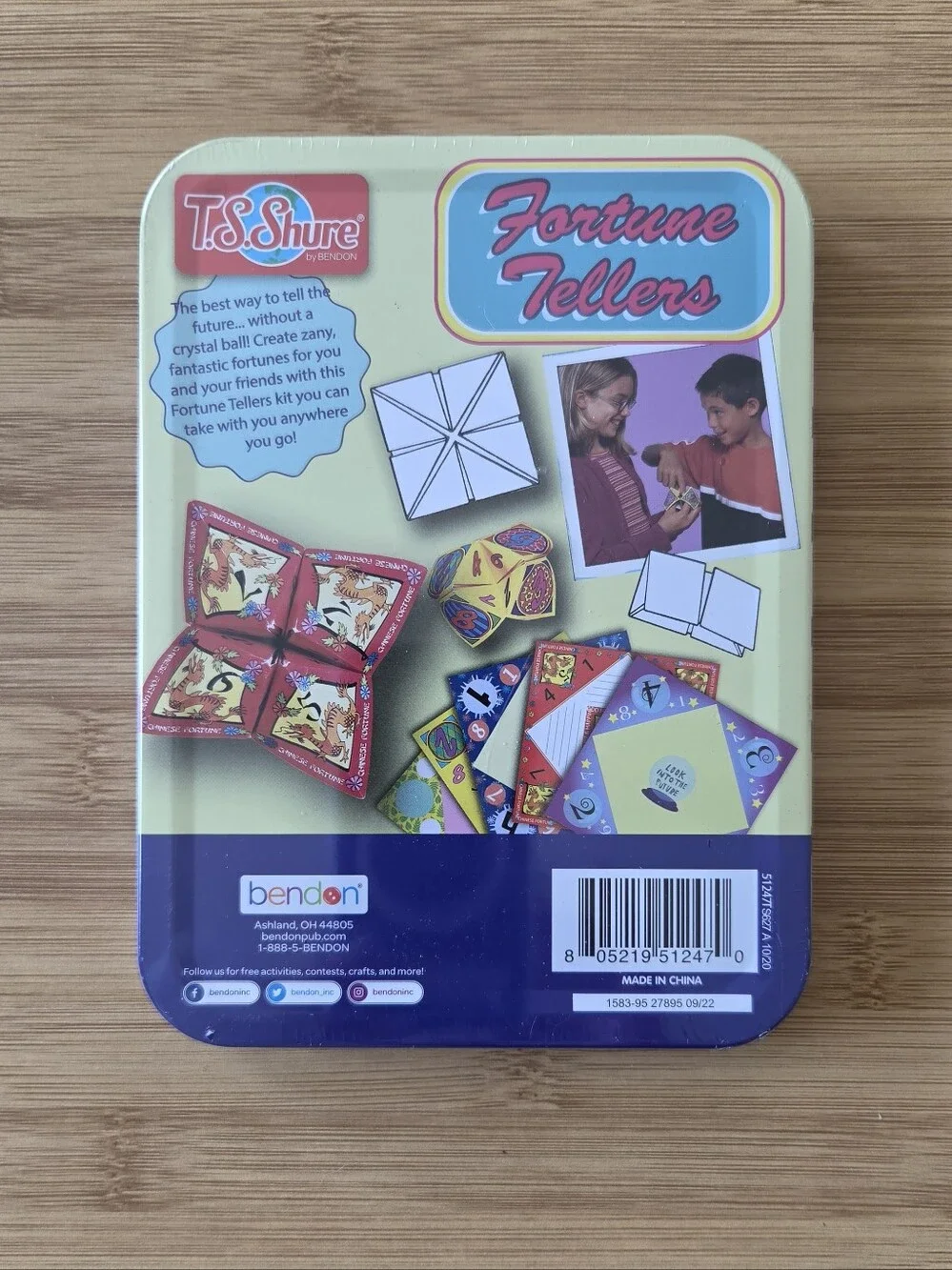 T.S. Shure Fortune Tellers Craft Kit - Purple & Yellow